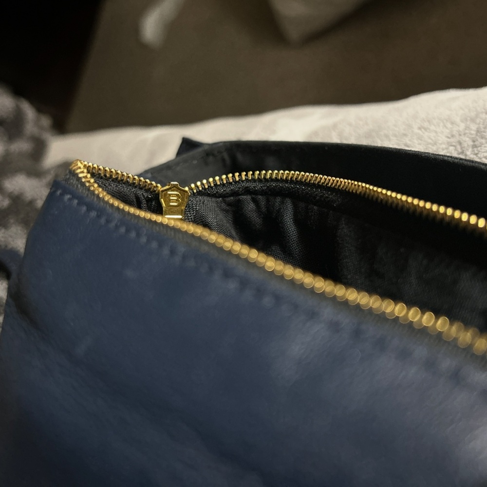 Balenciaga Black Leather Clutch with Gold Hardware ! Authentic - Picture 13 of 13